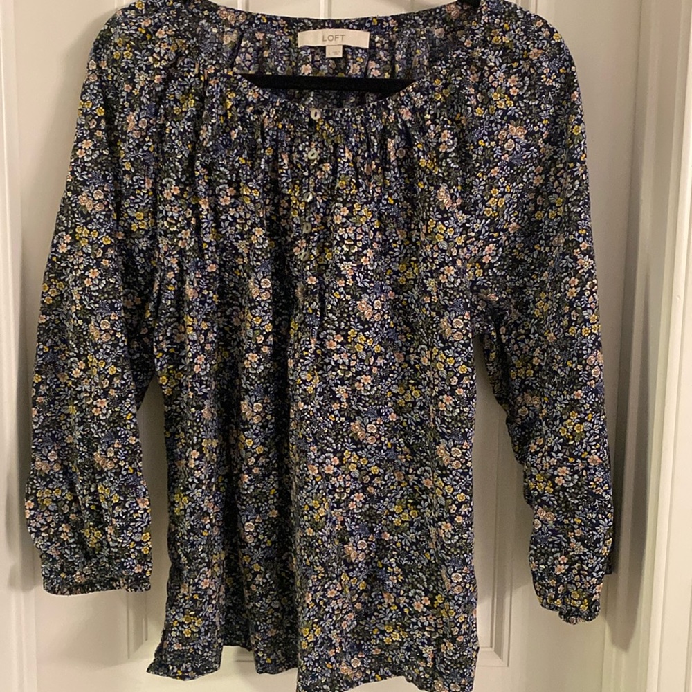Loft floral top